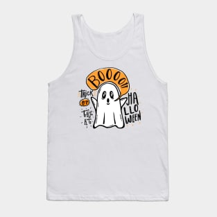 Spooky Halloween Ghost Tank Top